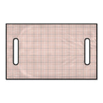 Pastel Pink Tattersall Pattern Print Golf Cart Seat Cover