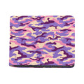 Pastel Purple Camouflage Print Bifold Wallet