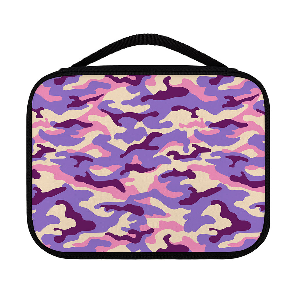 Pastel Purple Camouflage Print Classic Bible Case