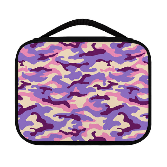 Pastel Purple Camouflage Print Classic Bible Case