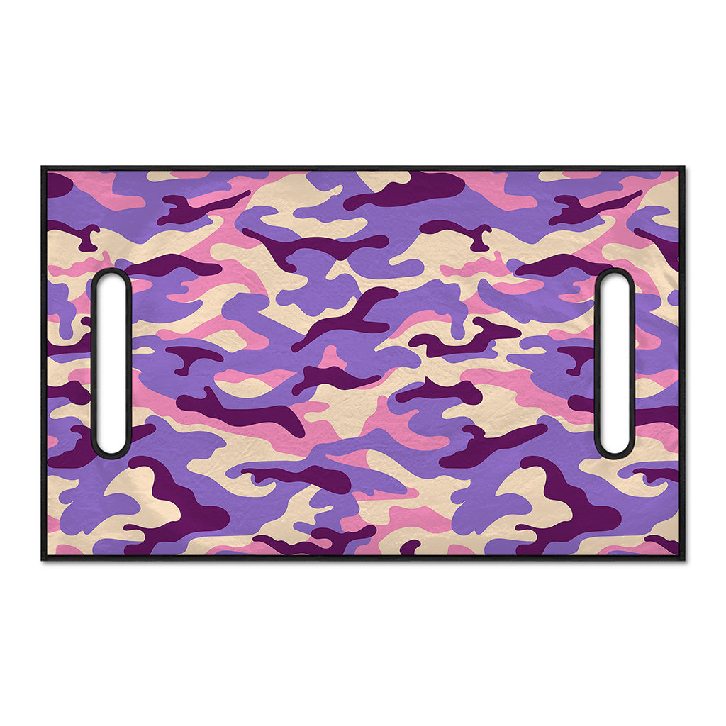 Pastel Purple Camouflage Print Golf Cart Seat Cover