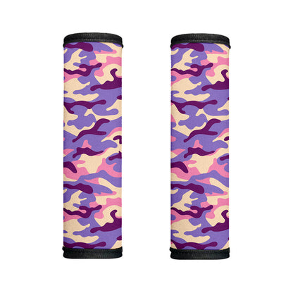 Pastel Purple Camouflage Print Handle Covers
