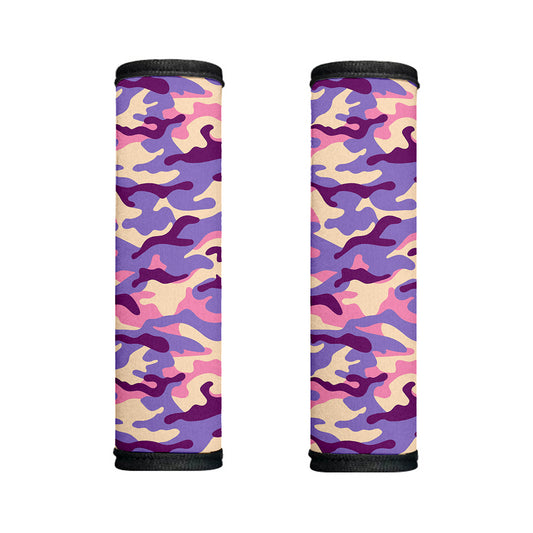 Pastel Purple Camouflage Print Handle Covers
