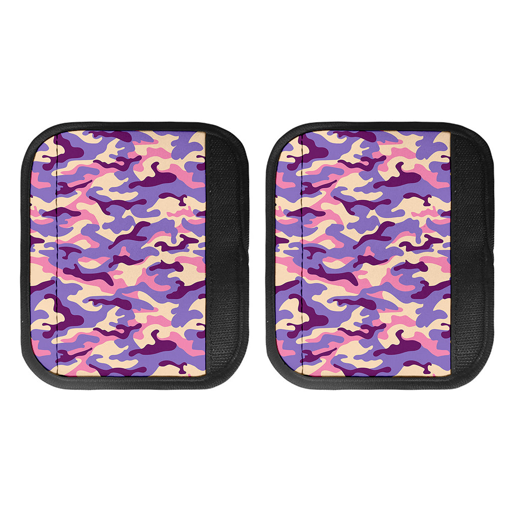 Pastel Purple Camouflage Print Handle Covers
