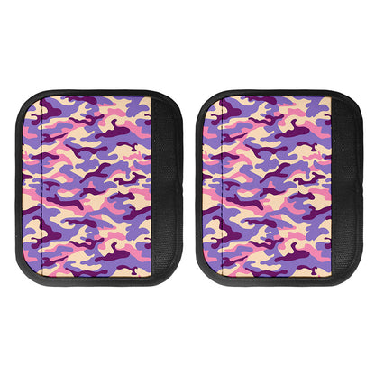 Pastel Purple Camouflage Print Handle Covers