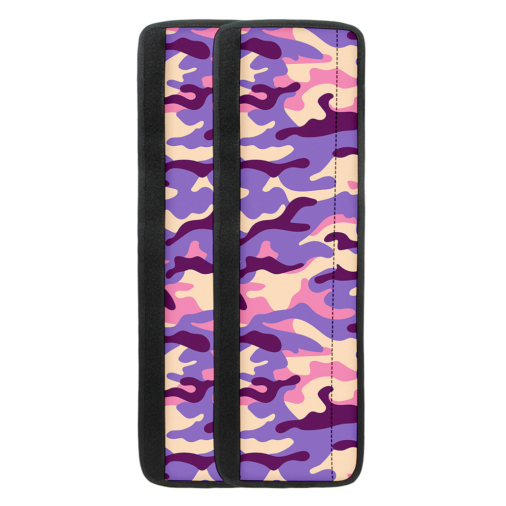 Pastel Purple Camouflage Print Refrigerator Handle Covers