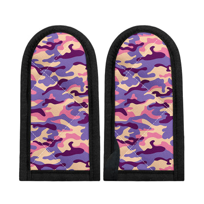 Pastel Purple Camouflage Print Skillet Handle Cover