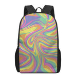 Pastel Rave Print 17 Inch Backpack