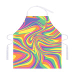 Pastel Rave Print Adjustable Apron