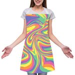Pastel Rave Print Adjustable Apron
