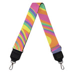 Pastel Rave Print Bag Strap