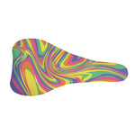 Pastel Rave Print Bicycle Seat Cover