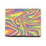 Pastel Rave Print Bifold Wallet