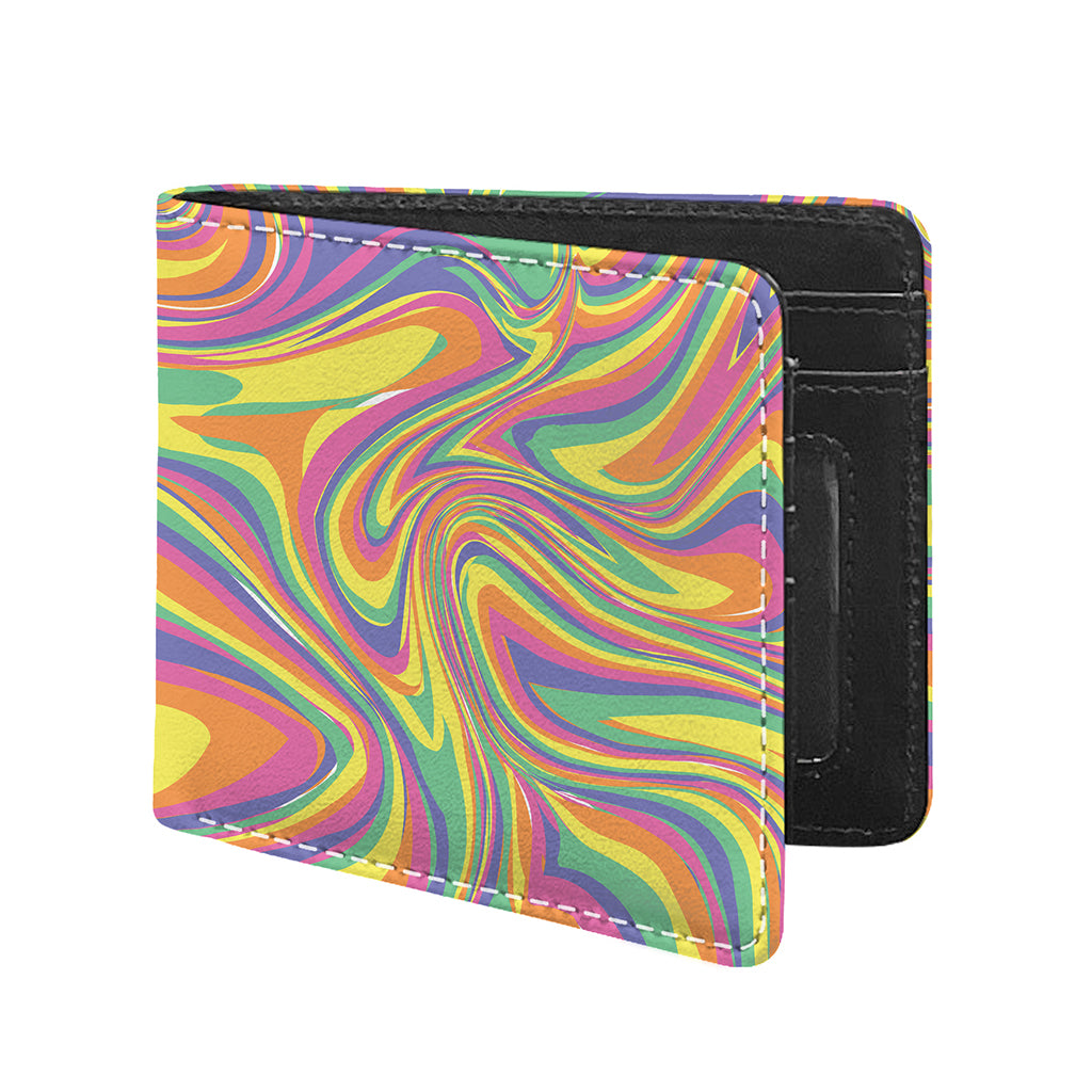 Pastel Rave Print Bifold Wallet