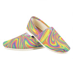 Pastel Rave Print Casual Shoes