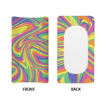 Pastel Rave Print Changing Pad Cover