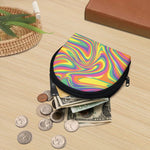 Pastel Rave Print Coin Purse