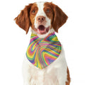 Pastel Rave Print Dog Bandana