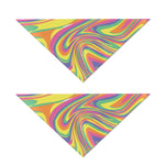 Pastel Rave Print Dog Bandana