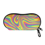 Pastel Rave Print Glasses Case