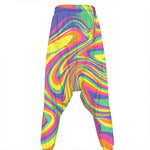 Pastel Rave Print Hammer Pants