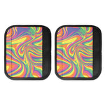 Pastel Rave Print Handle Covers