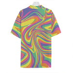 Pastel Rave Print Hawaiian Shirt