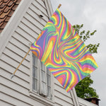 Pastel Rave Print House Flag