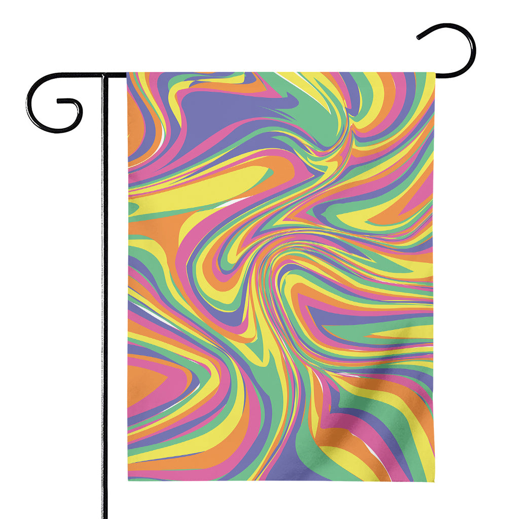 Pastel Rave Print House Flag