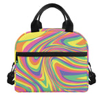Pastel Rave Print Insulated Lunch Bag