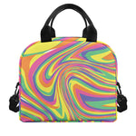 Pastel Rave Print Insulated Lunch Bag