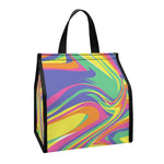 Pastel Rave Print Insulated Lunch Tote