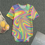 Pastel Rave Print Men's Bodysuit