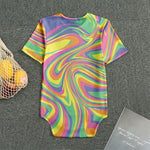 Pastel Rave Print Men's Bodysuit