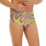 Pastel Rave Print Men's Briefs