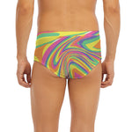 Pastel Rave Print Men's Briefs