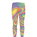 Pastel Rave Print Men's Leggings