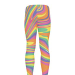 Pastel Rave Print Men's leggings