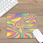 Pastel Rave Print Mouse Pad