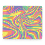 Pastel Rave Print Mouse Pad