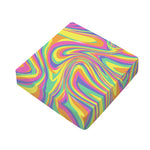 Pastel Rave Print Outdoor Seat Cushion Cover