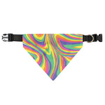 Pastel Rave Print Over The Collar Dog Bandana