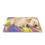Pastel Rave Print Pet Cooling Mat Cover