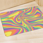 Pastel Rave Print Polyester Doormat