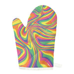 Pastel Rave Print Single Oven Mitt