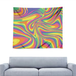 Pastel Rave Print Tapestry