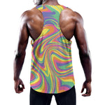 Pastel Rave Print Training Tank Top