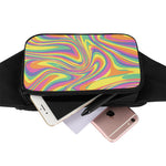 Pastel Rave Print Waist Bag