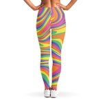 Pastel Rave Print Women's Leggings