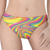 Pastel Rave Print Women's Thong